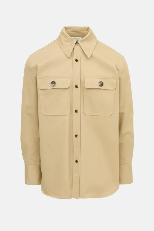 Twill Patch Pocket Shirt made by Yves Saint Laurent
