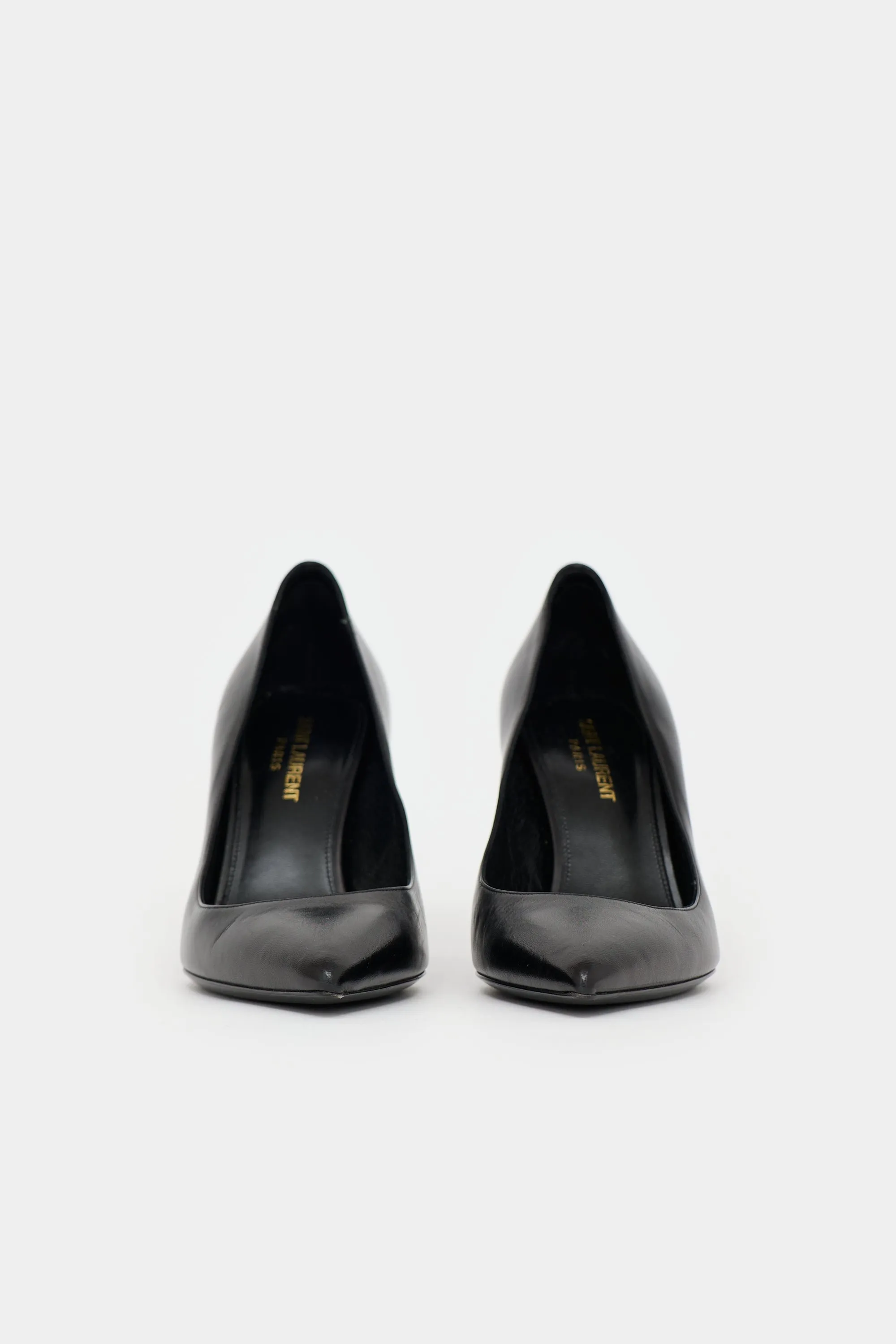 Leather Opyum Pump sold by VSP Consignment product image thumbnail 3
