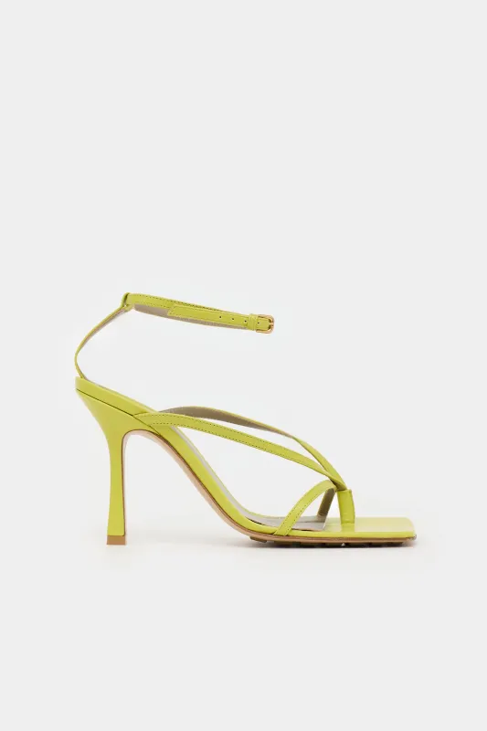 Leather Stretch Strap Sandal made by Bottega Veneta