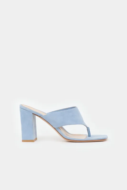 Suede Thong Sandal made by Gianvito Rossi