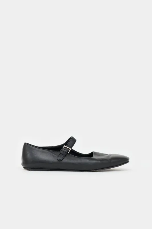 Leather Mary Jane  Flat made by The Row