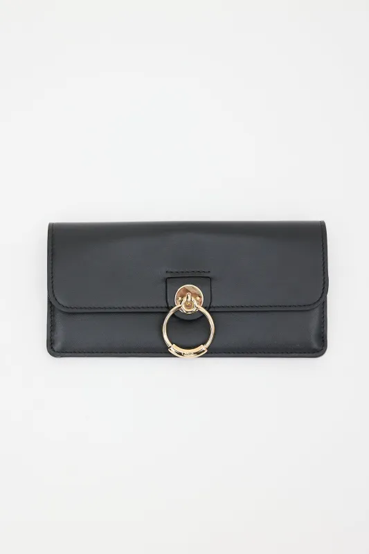Leather Tess Long Wallet made by Chloe