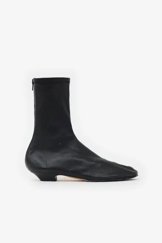 Leather Ankle Boot made by KHAITE