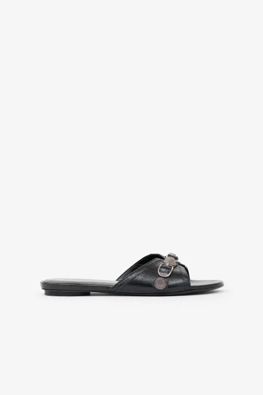 Leather Le Cagole Sandal made by Balenciaga