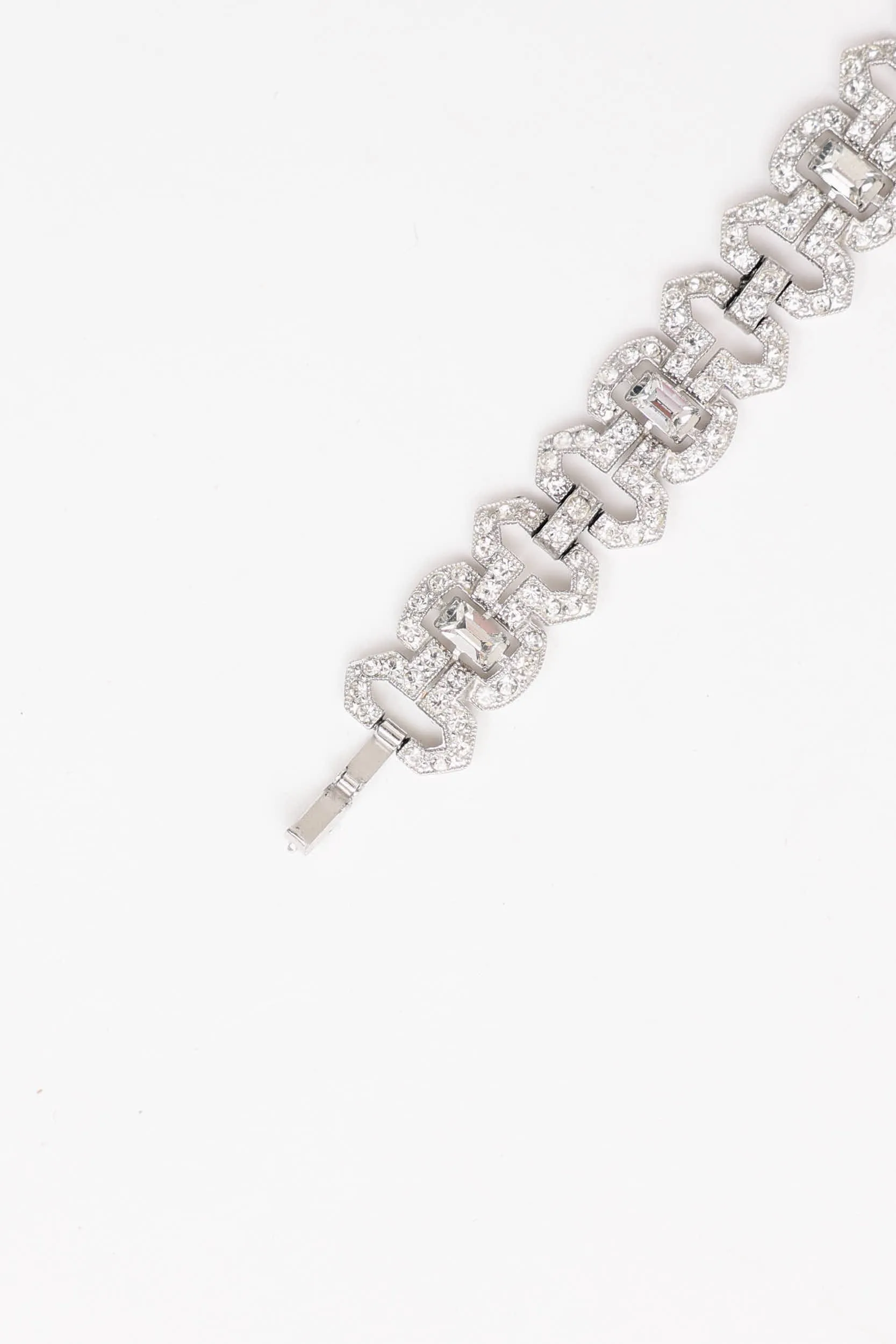 1930's Diamante Art Deco Bracelet sold by VSP Consignment product image thumbnail 3