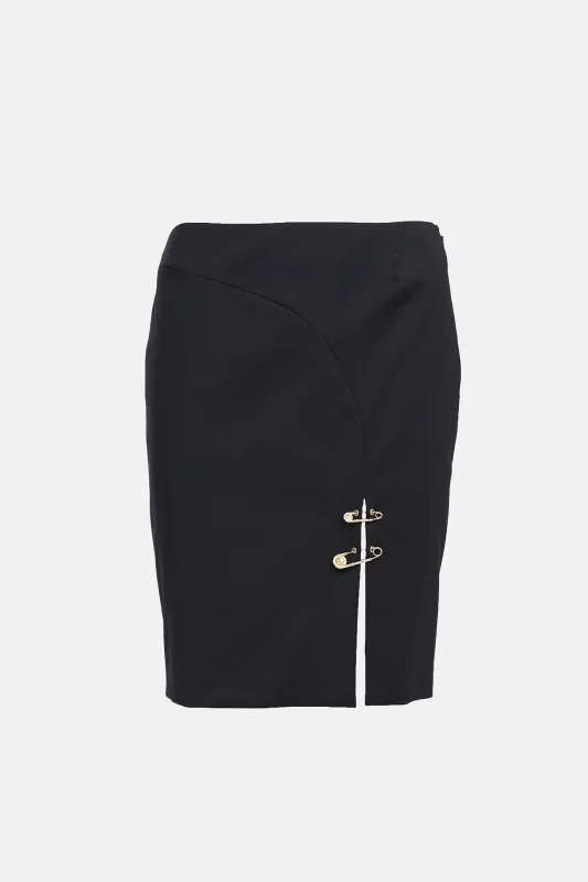 Versus Medusa Pin Pencil Skirt made by Versace