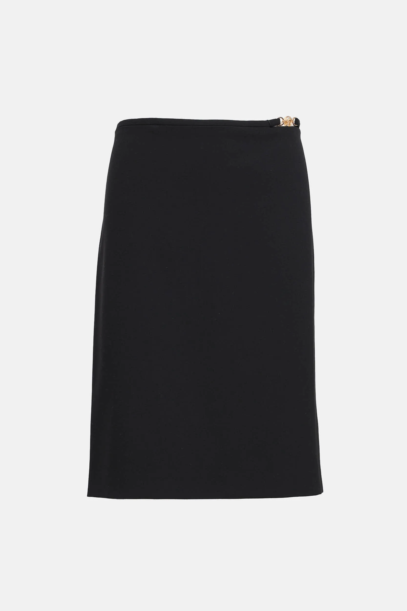 Medusa Buckle Pencil Skirt sold by VSP Consignment