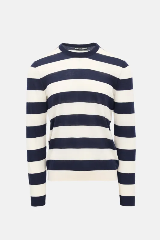 Cashmere Striped Sweater made by Dolce & Gabanna