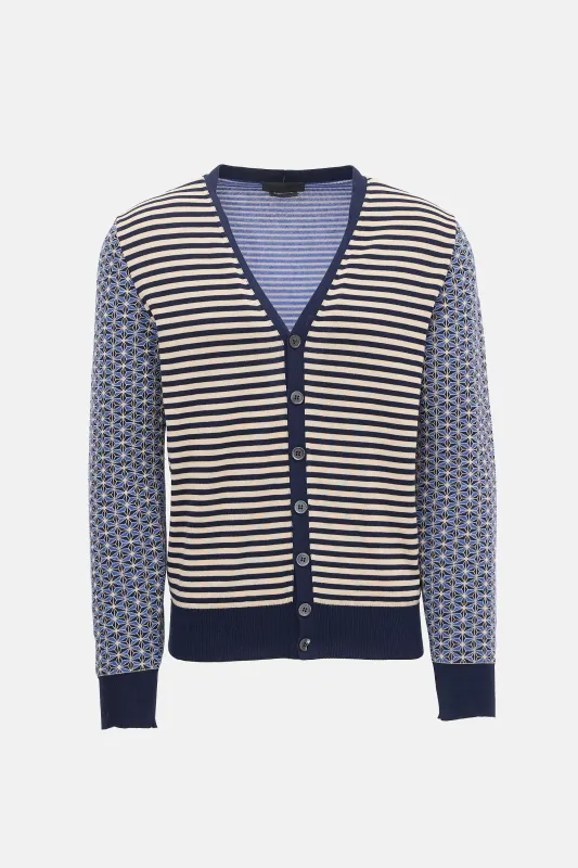Multi Patterned Cardigan made by Alexander McQueen