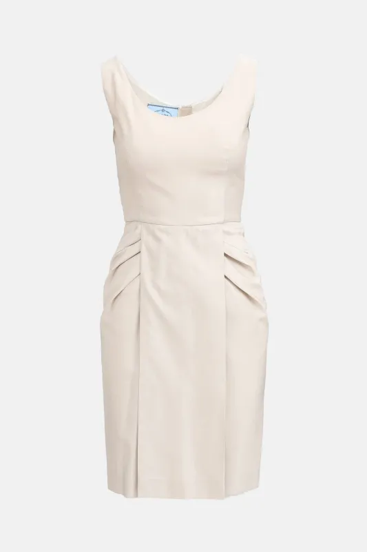 2011 Wool & Silk Midi Dress made by Prada