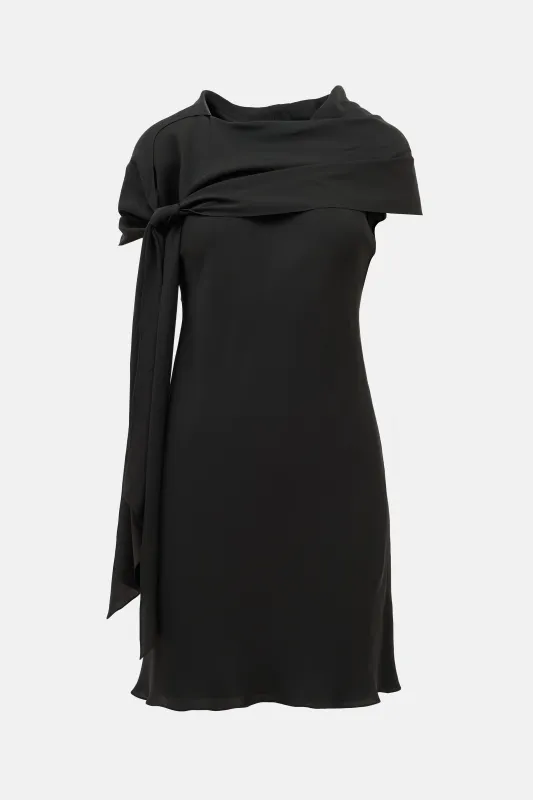 Silk Draped Scarf Dress made by Celine