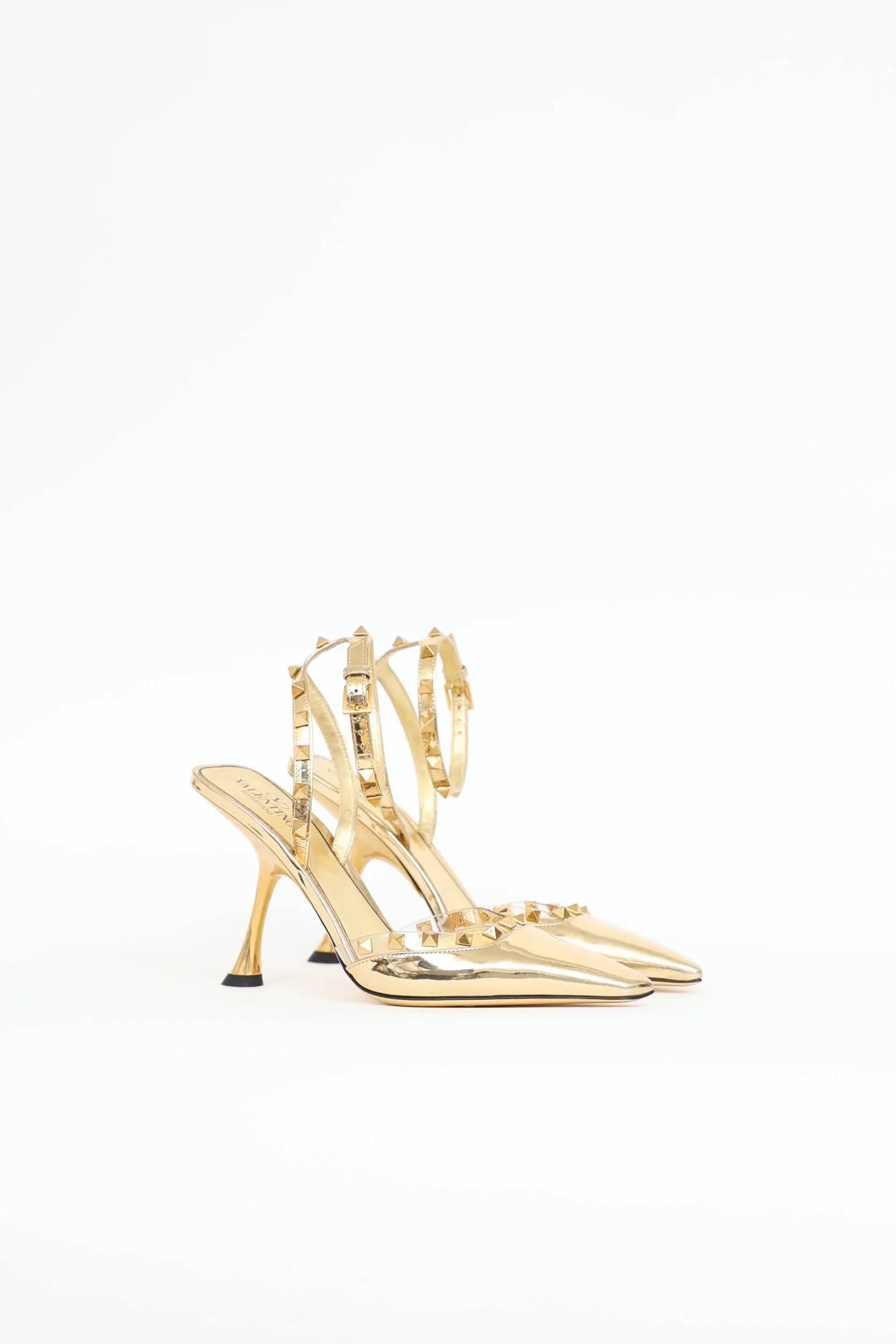 Patent Rockstud Couture Pump sold by VSP Consignment product image thumbnail 2