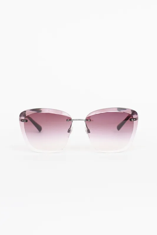 4221 Rimless Sunglasses made by Chanel