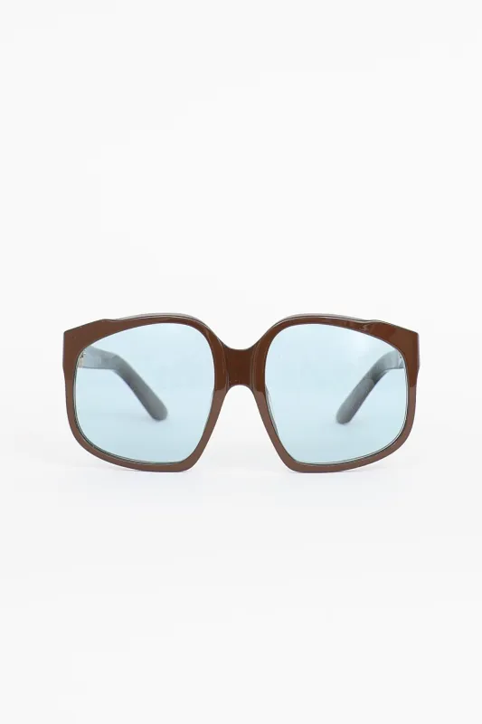 SMU A07 Oversized Sunglasses made by Miu Miu