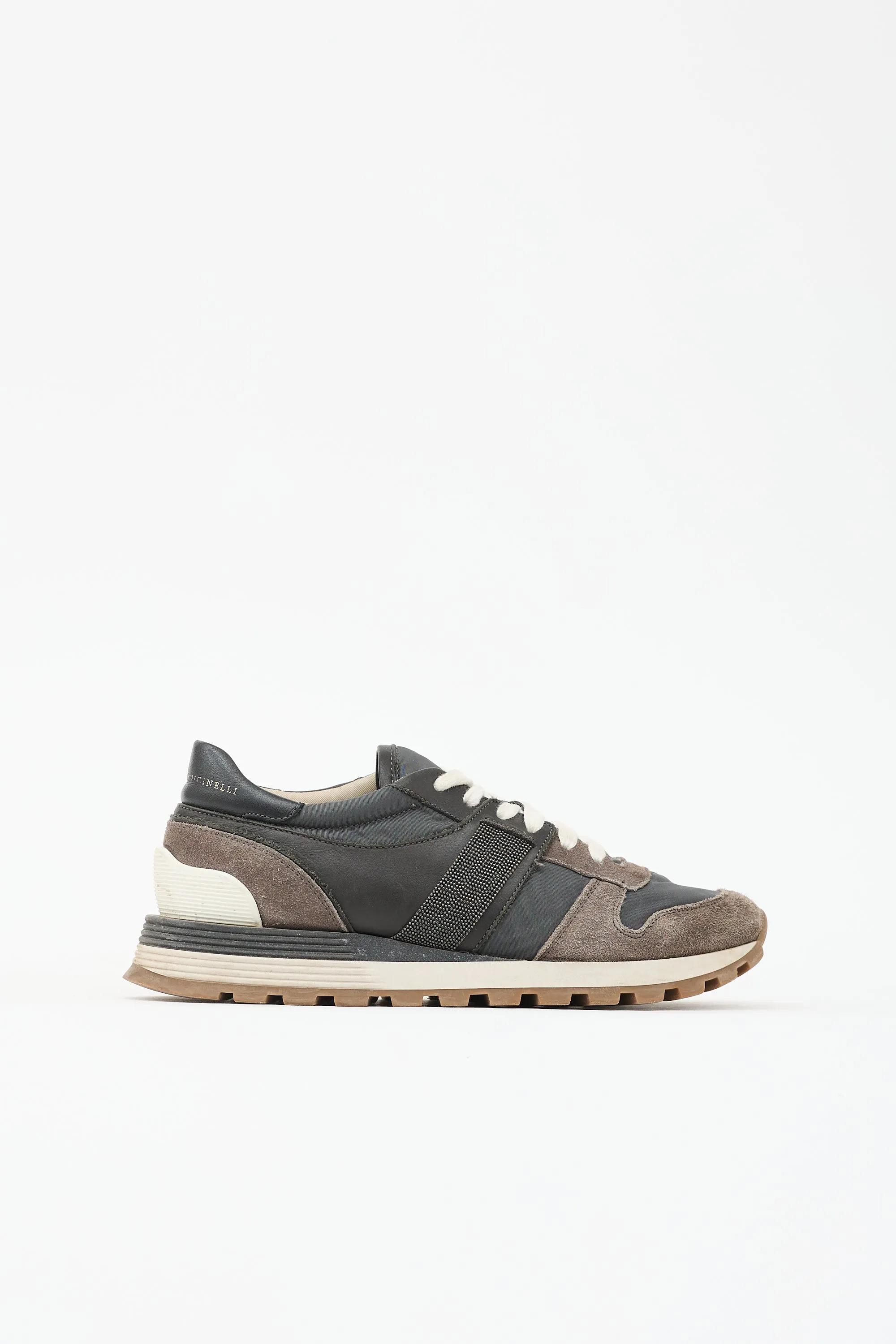 Suede & Mesh Panelled Sneaker sold by VSP Consignment