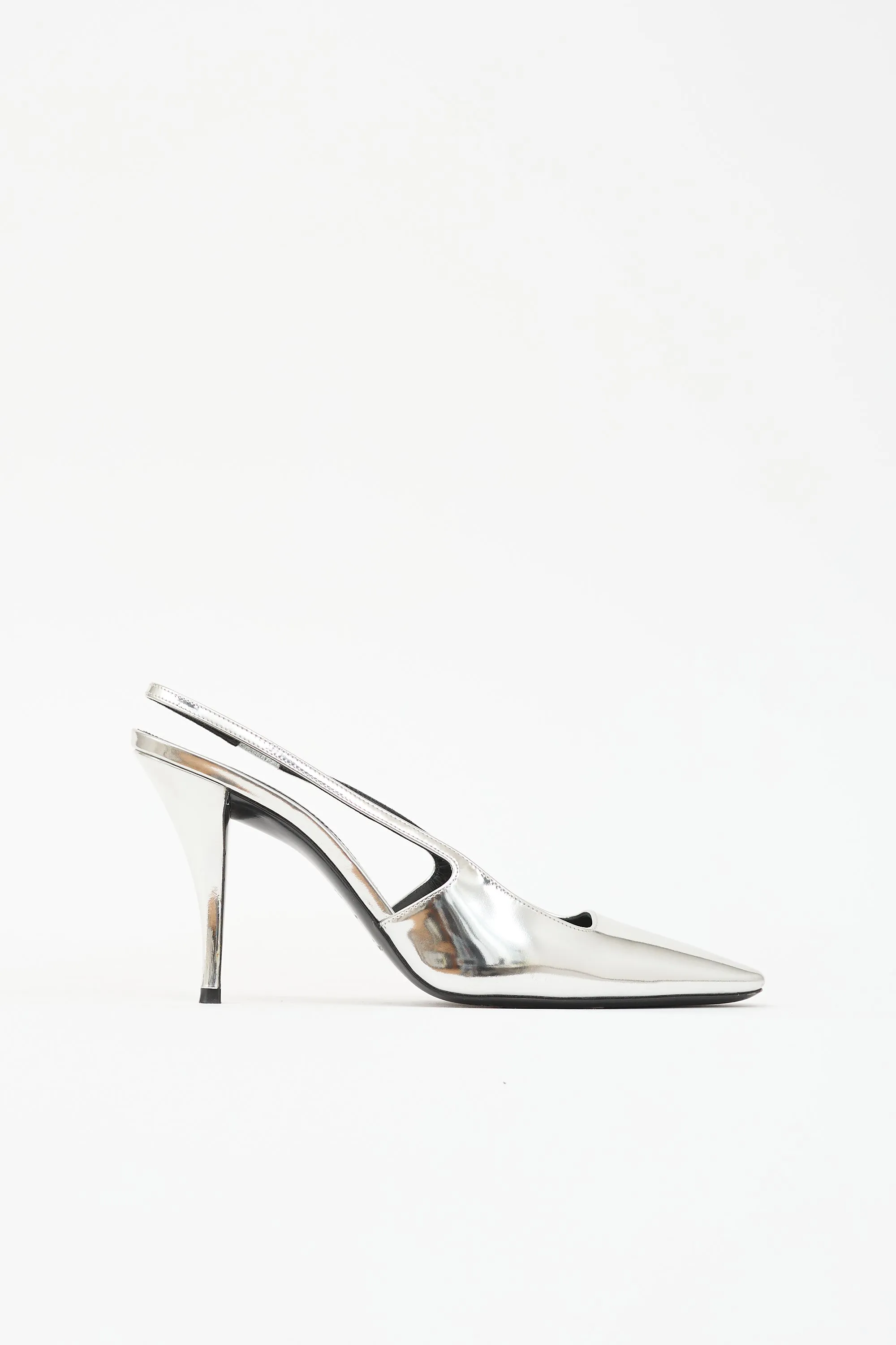 Metallic Leather Tom Dream Heel sold by VSP Consignment