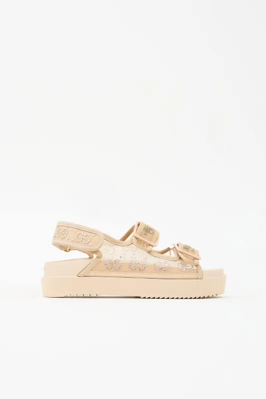 Mesh Wmns GG Sandal made by Gucci