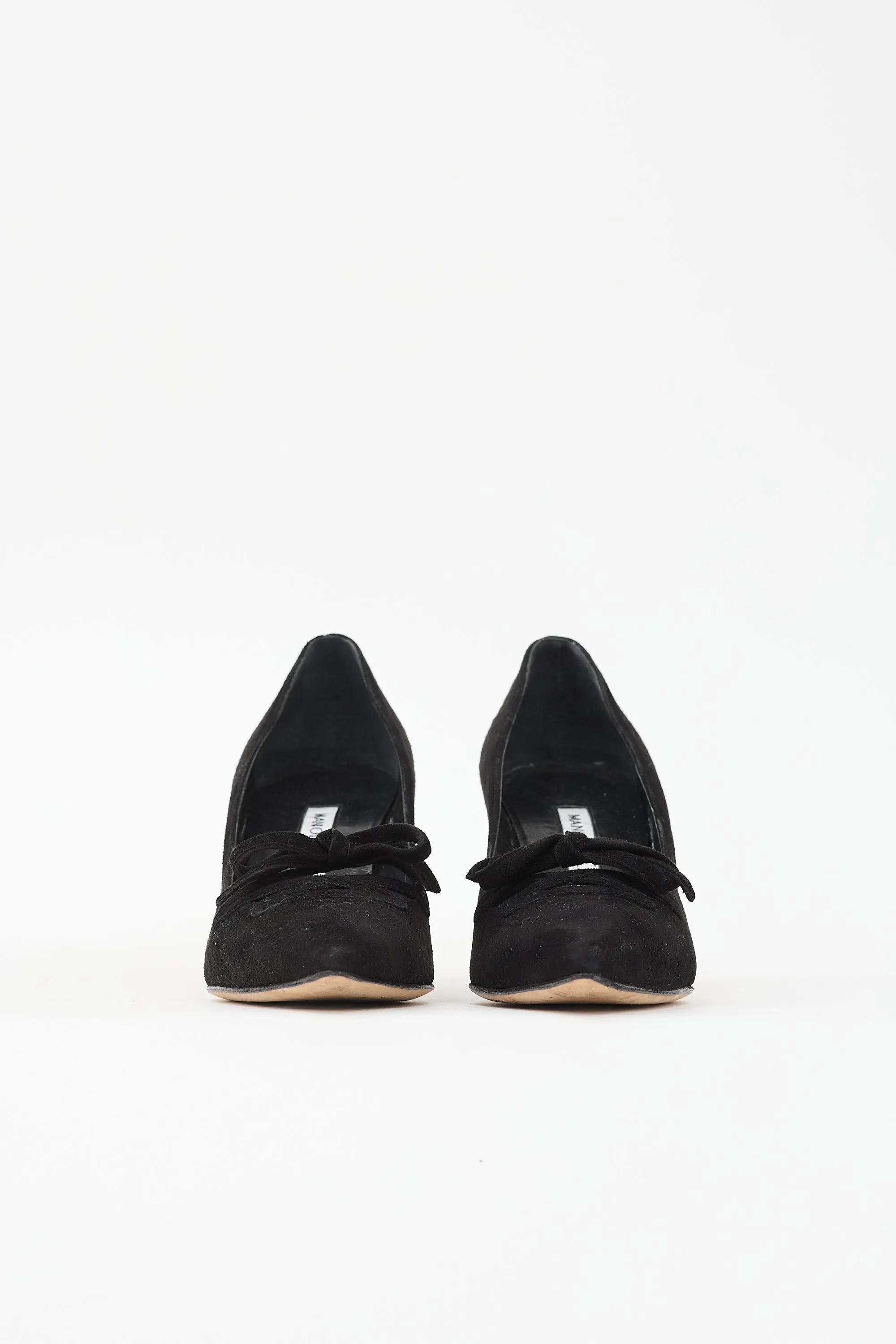 Suede Pointed Toe Pump sold by VSP Consignment product image thumbnail 3