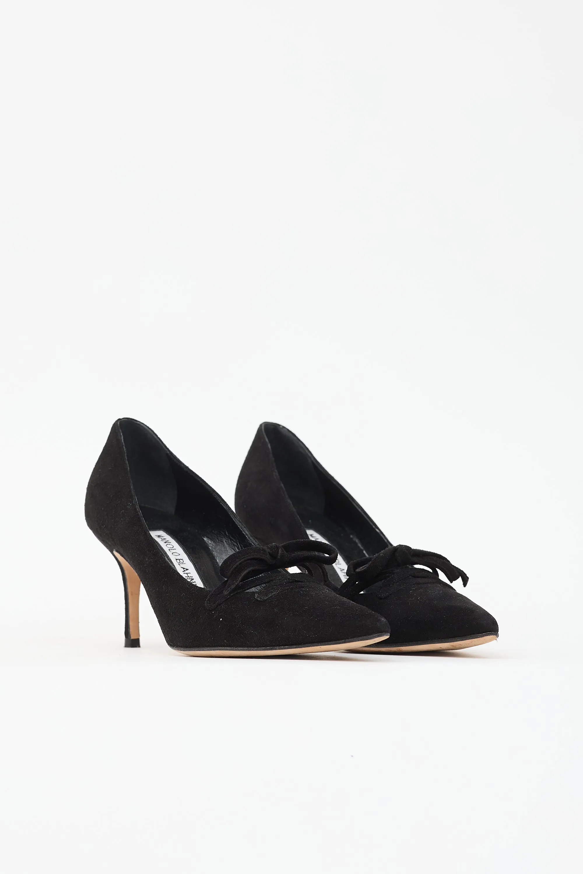 Suede Pointed Toe Pump sold by VSP Consignment product image thumbnail 2