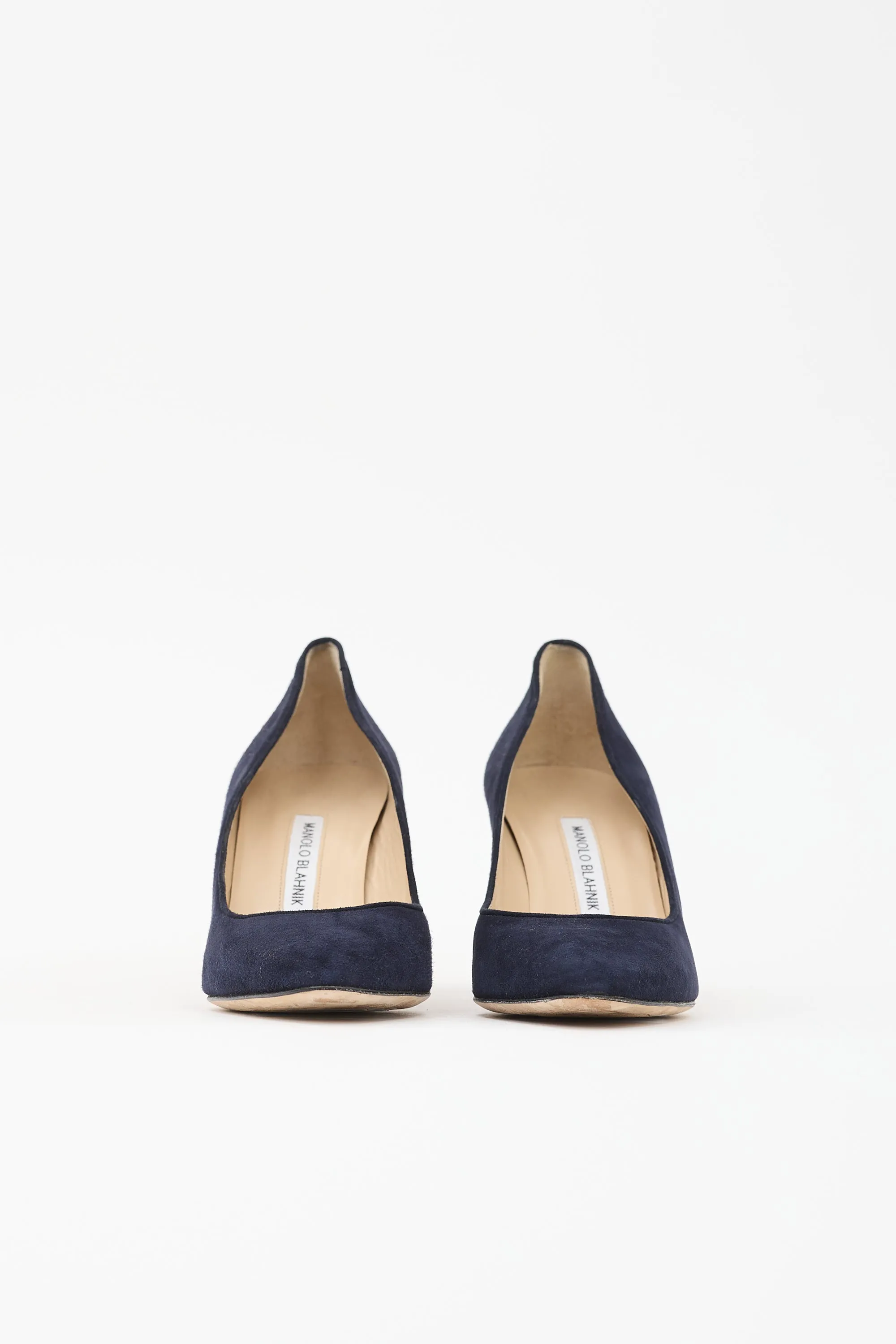 Suede Block Heel Pump sold by VSP Consignment product image thumbnail 3