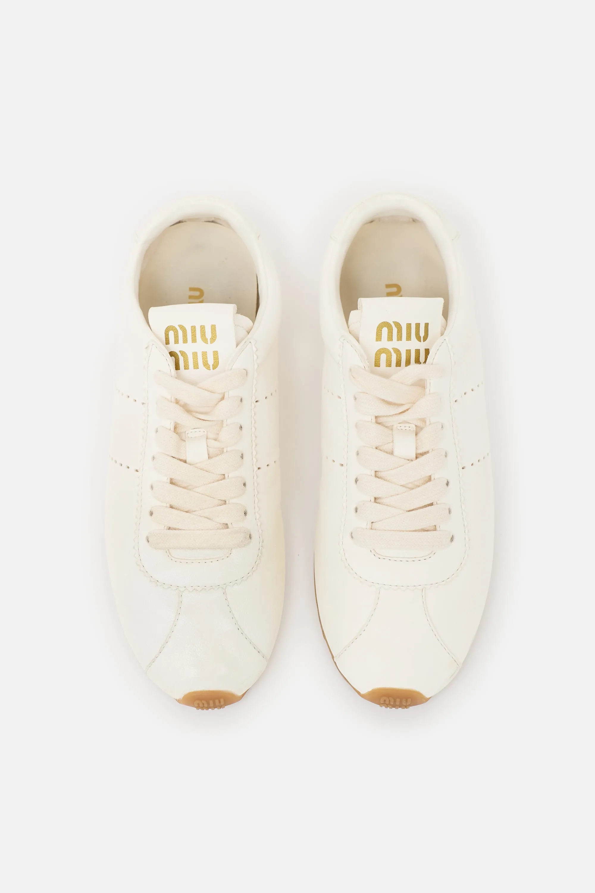 Nappa Leather Plume Sneaker sold by VSP Consignment