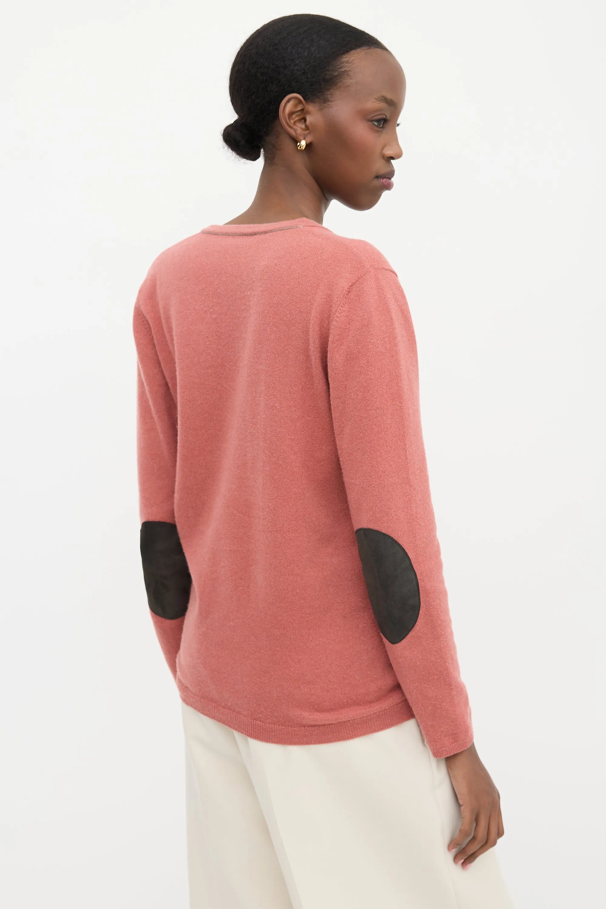 Cashmere V-Neck Sweater sold by VSP Consignment product image thumbnail 4
