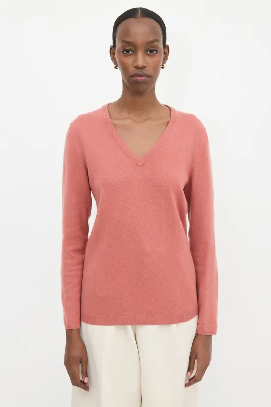 Cashmere V-Neck Sweater made by Brunello Cucinelli