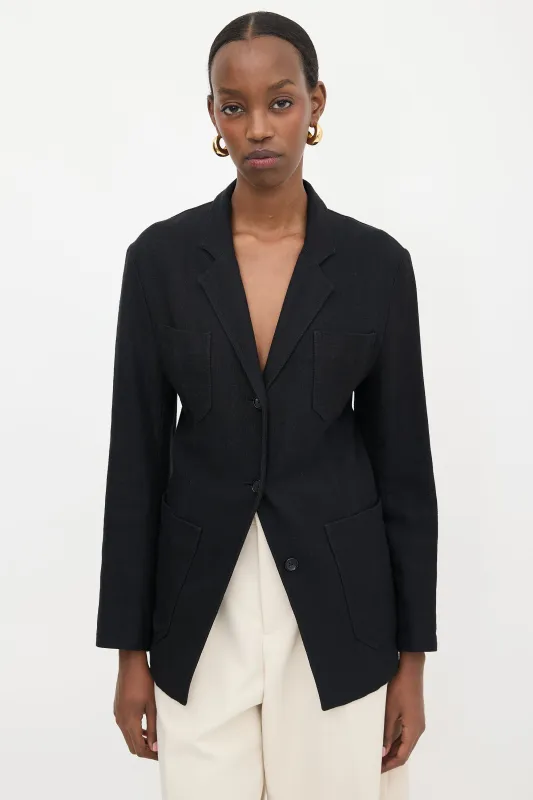 Linen Slim Blazer made by Toteme