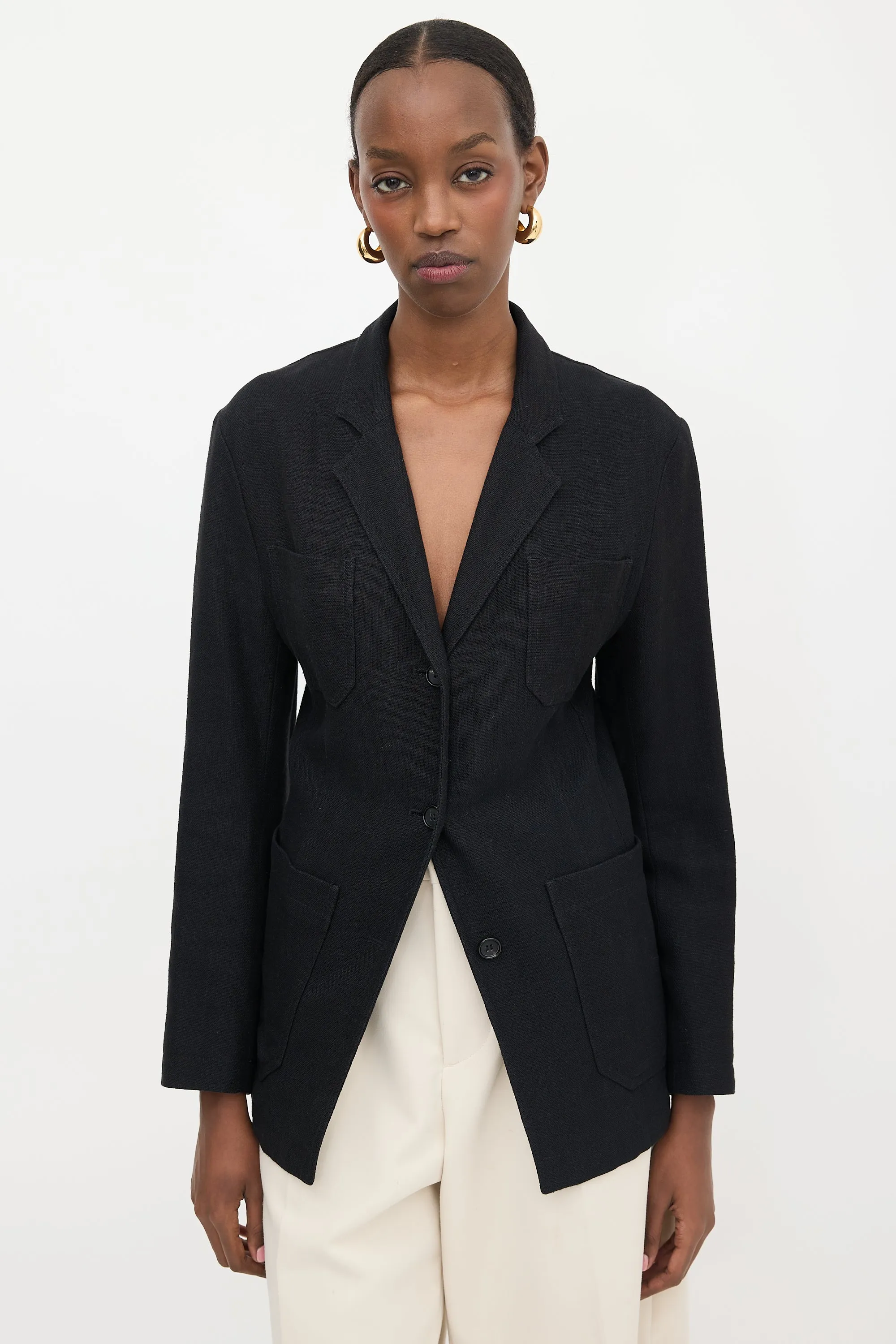Linen Slim Blazer sold by VSP Consignment