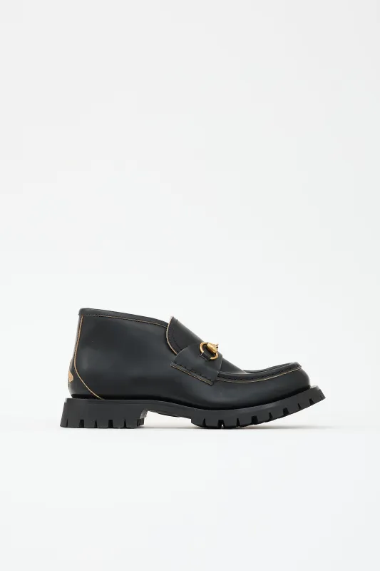 Leather Sylke  Boot made by Gucci