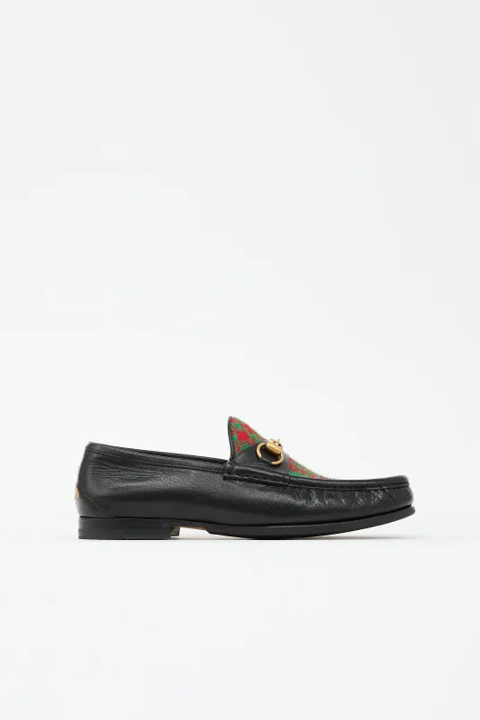 Leather 1953 Plaid Loafer made by Gucci
