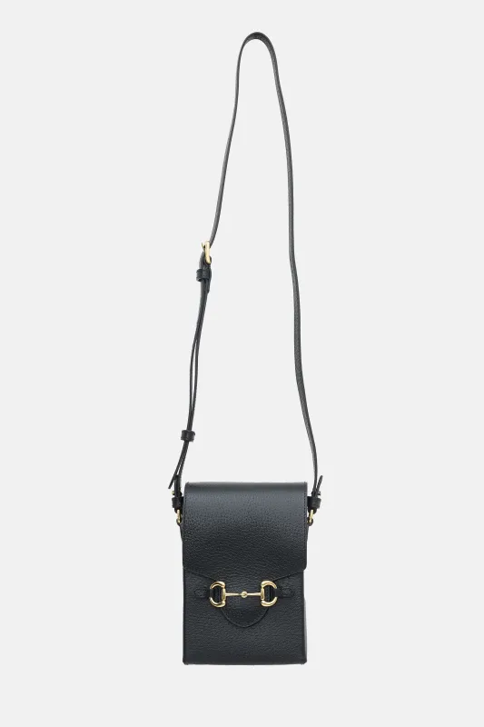 Leather 1955 Vertical Bag made by Gucci