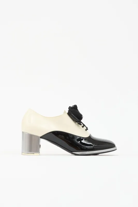 Patent Bow Loafer Heel made by Chanel