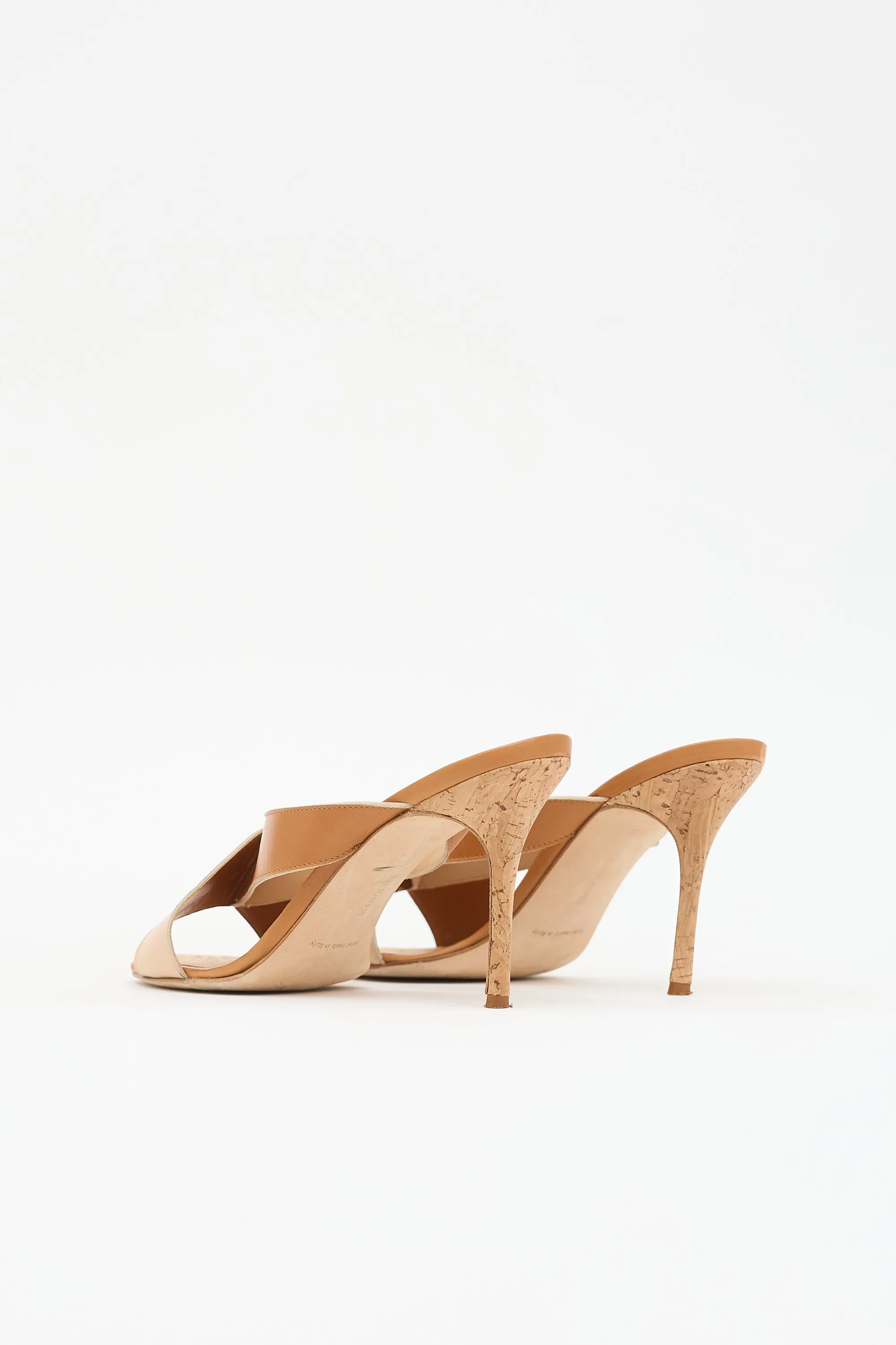 Leather & Cork Sandal sold by VSP Consignment product image thumbnail 4