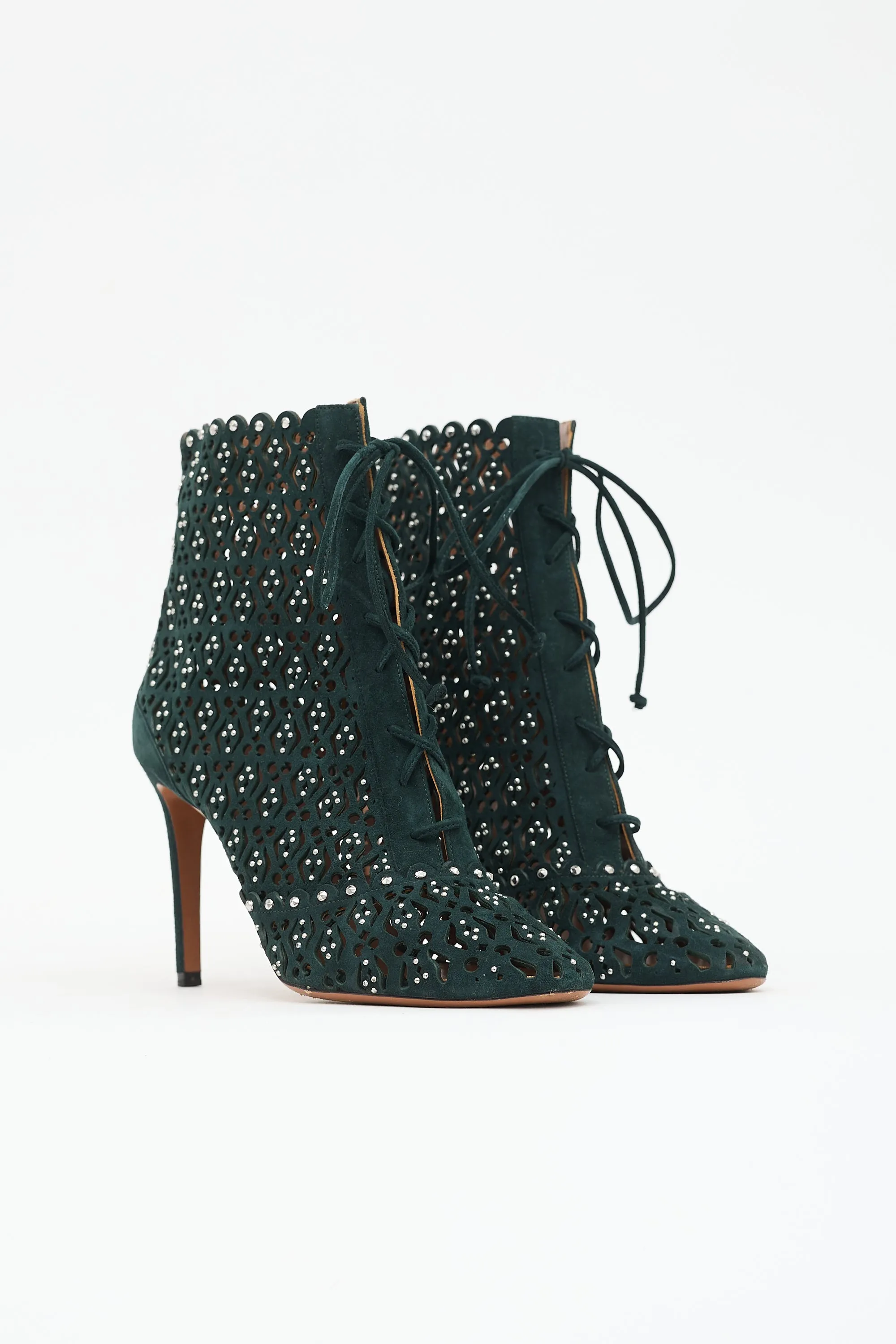 Suede Ankle Boot sold by VSP Consignment product image thumbnail 2