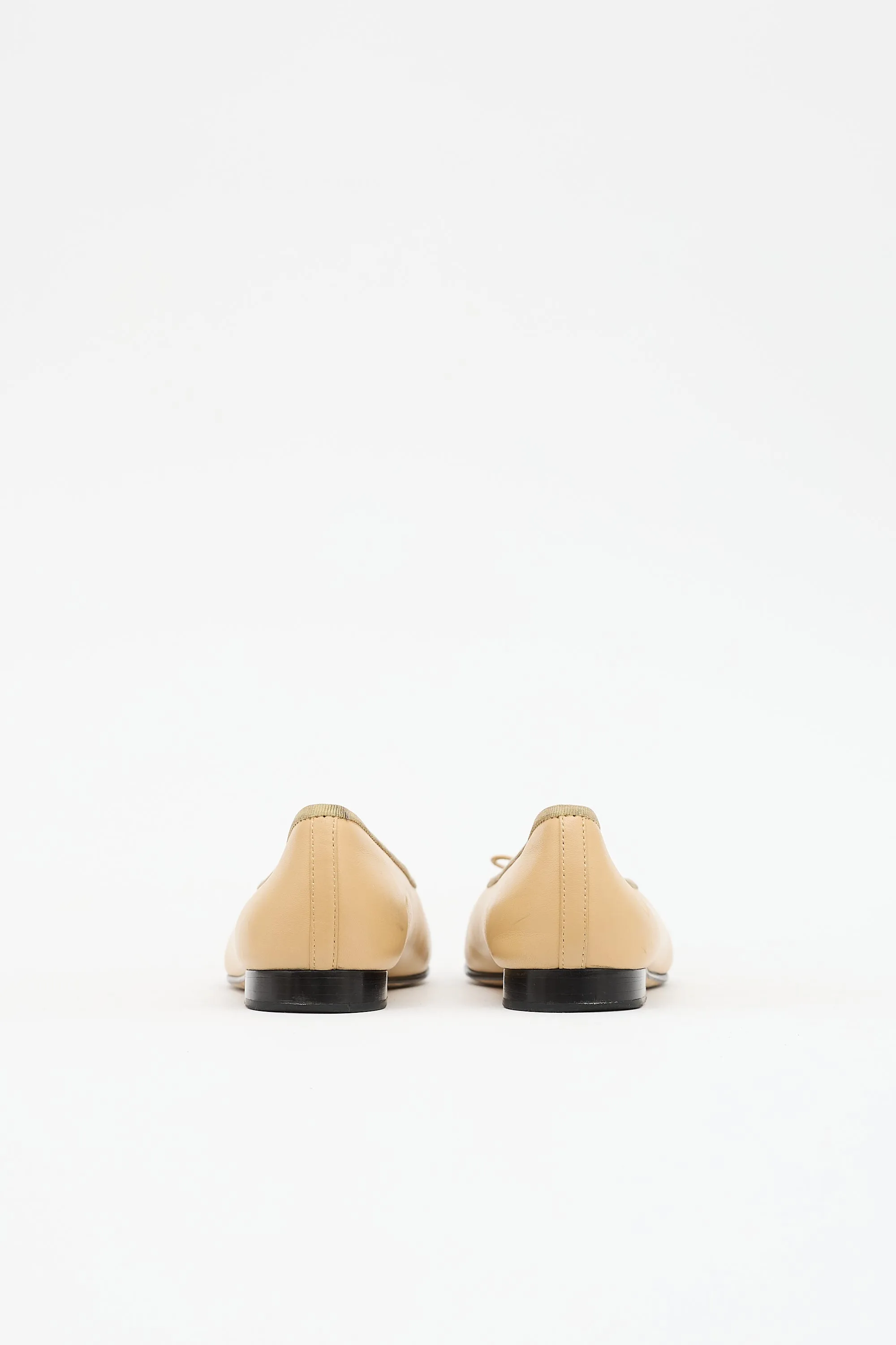 Leather CC Ballet Flat sold by VSP Consignment product image thumbnail 4