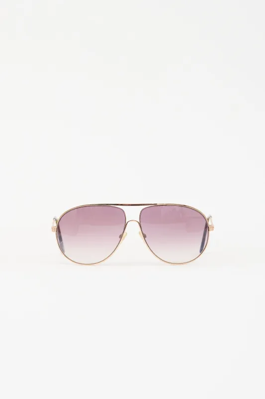 TF450 Cliff Sunglasses made by Tom Ford