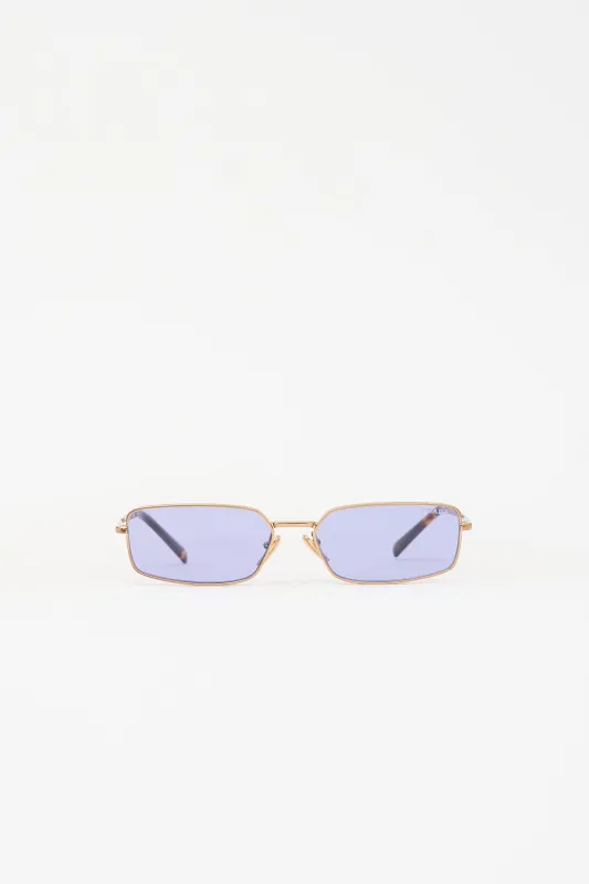 SPRA60 Rectangle Sunglasses made by Prada
