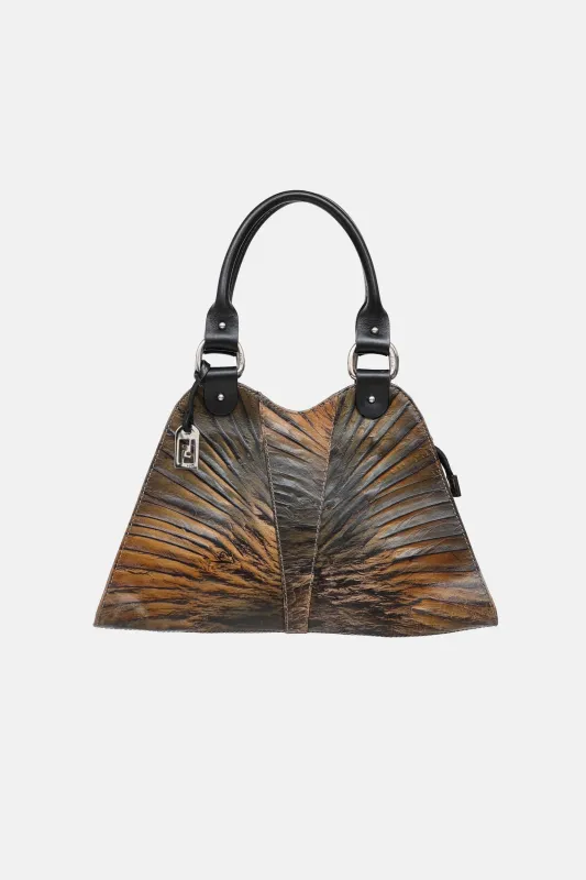 2000 Trapezio Top Handle Bag made by Fendi