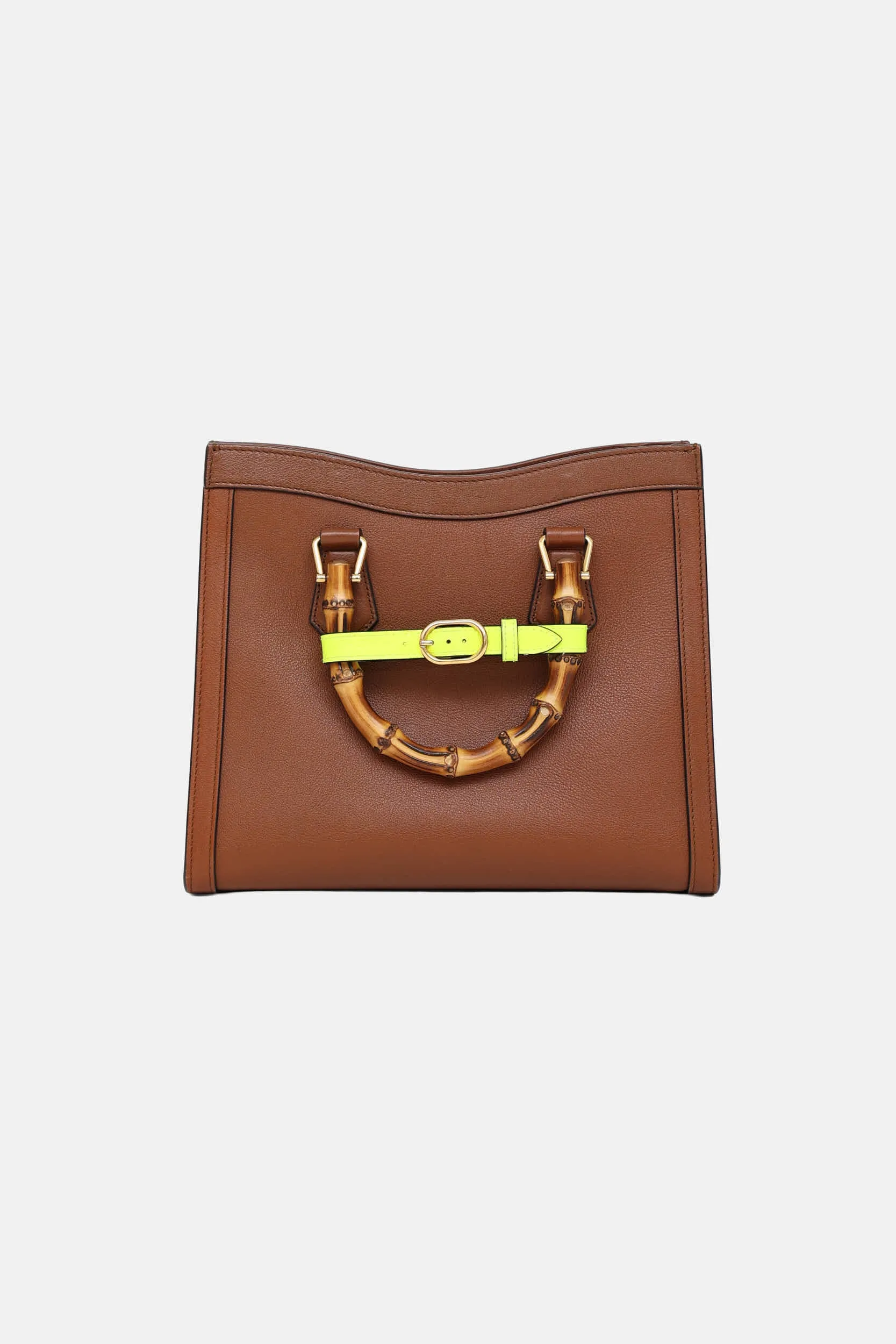 Diana Leather Small Tote Bag sold by VSP Consignment product image thumbnail 2