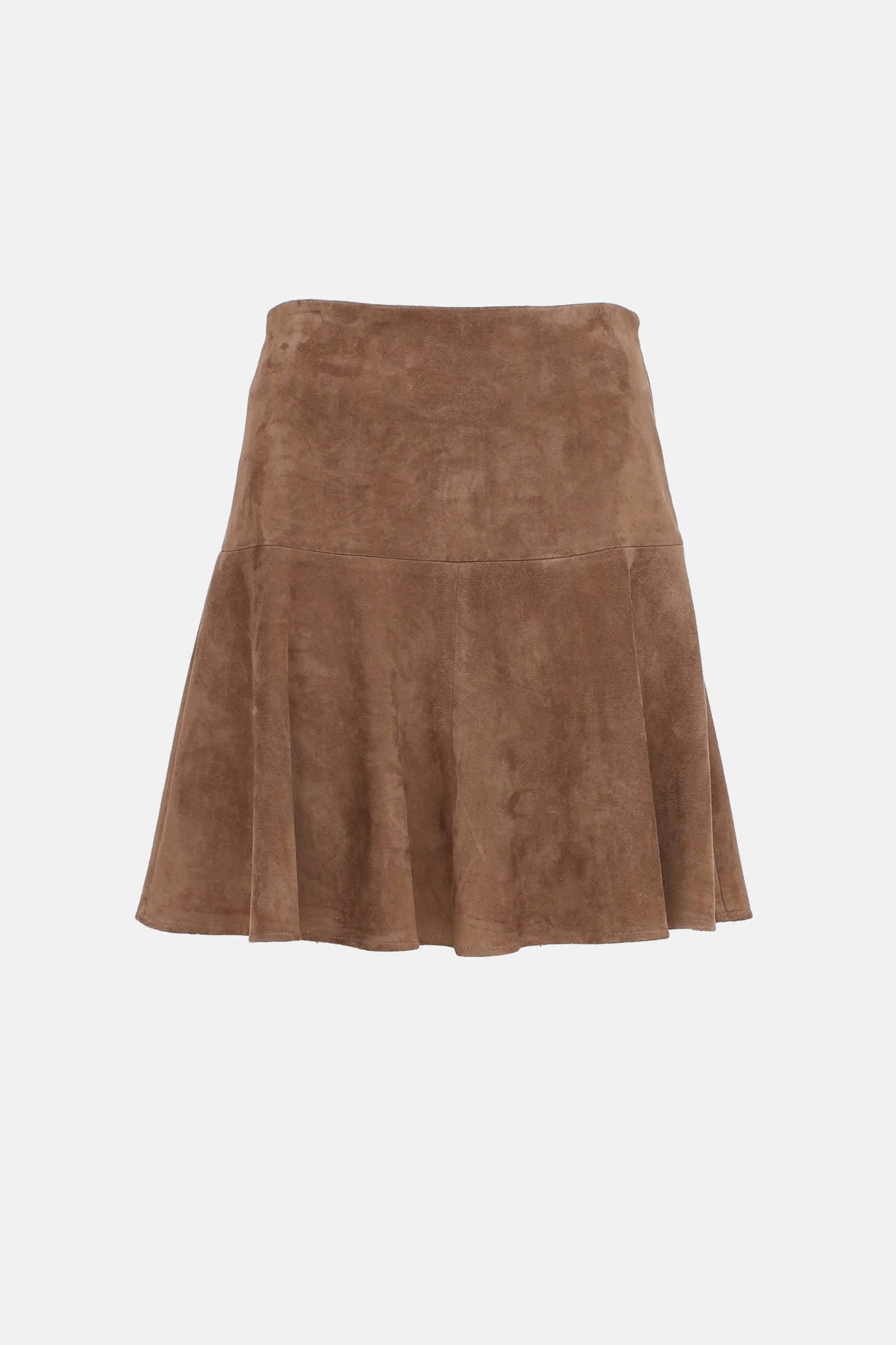 Suede Midi Skirt sold by VSP Consignment