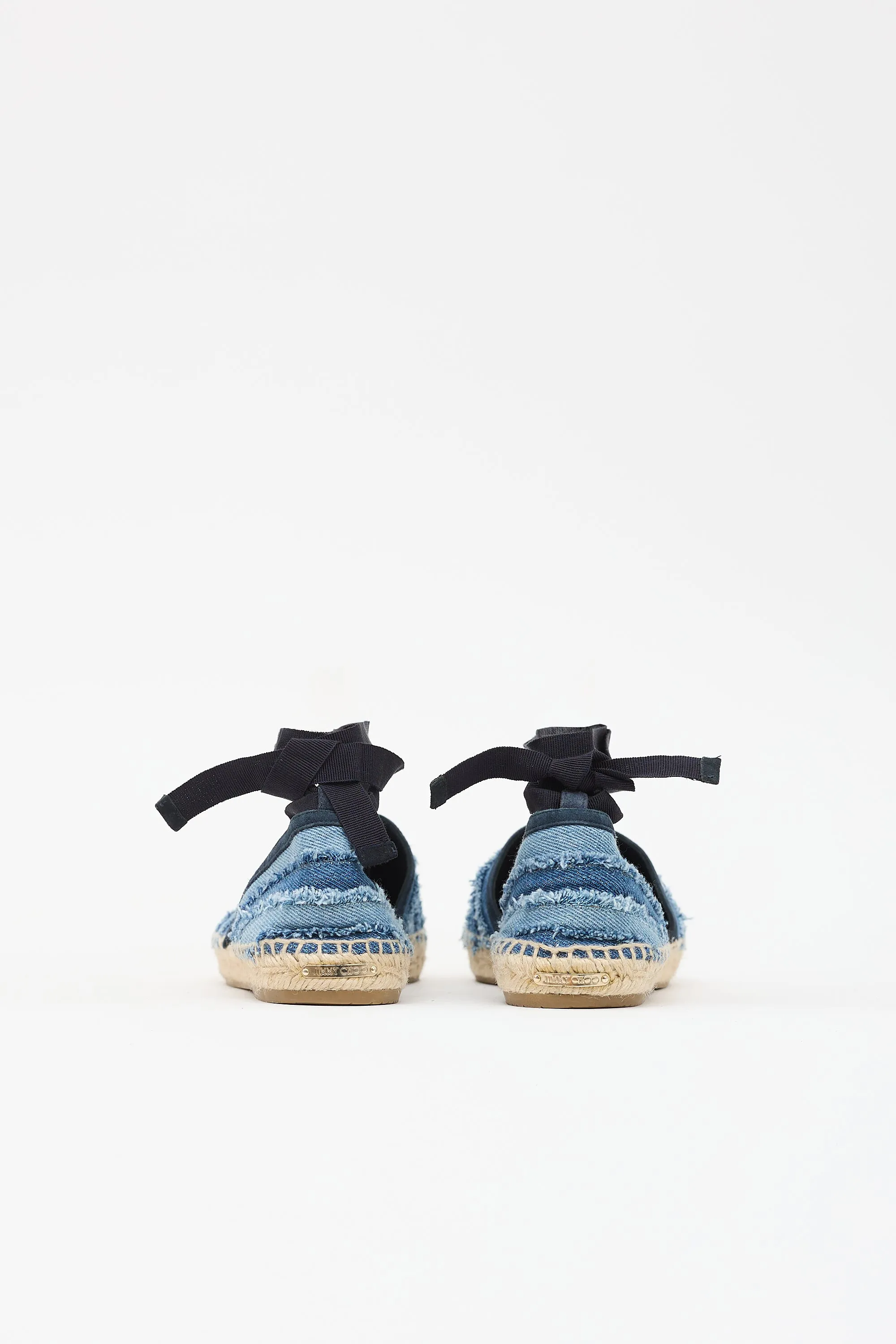 Denim Dolphin Espadrille Flat sold by VSP Consignment product image thumbnail 4