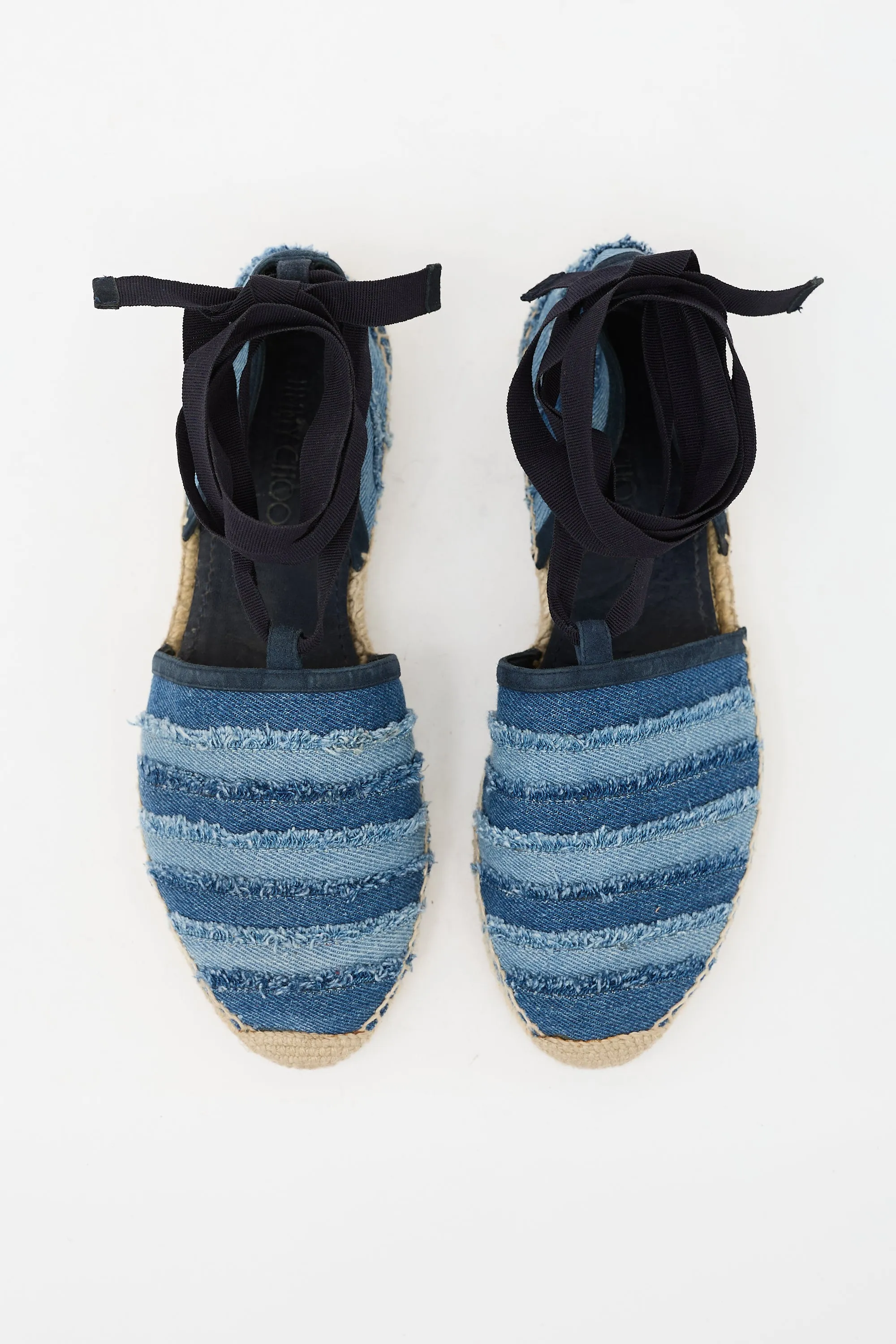 Denim Dolphin Espadrille Flat sold by VSP Consignment product image thumbnail 2