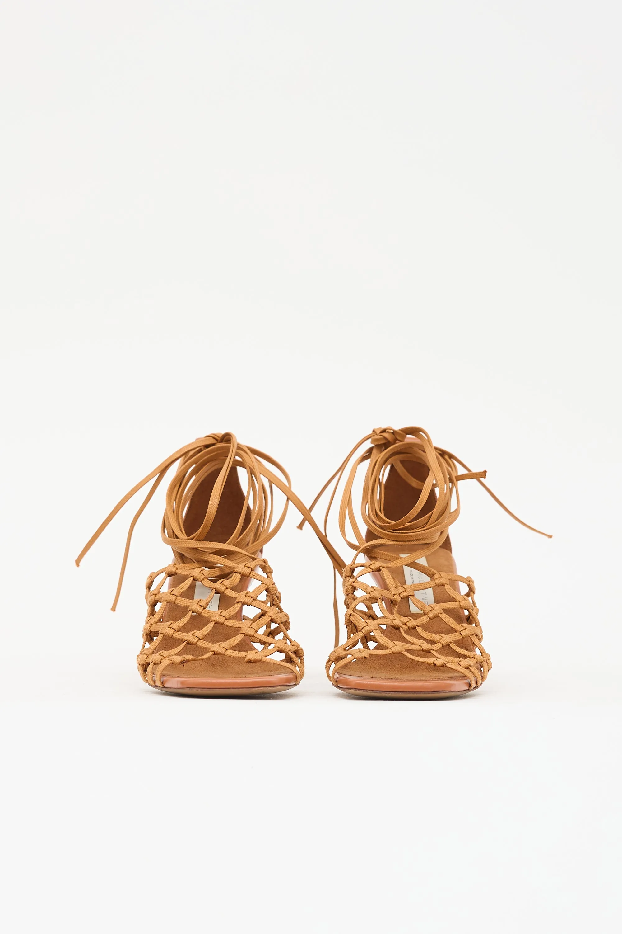 Faux Leather Woven Sandal sold by VSP Consignment product image thumbnail 3