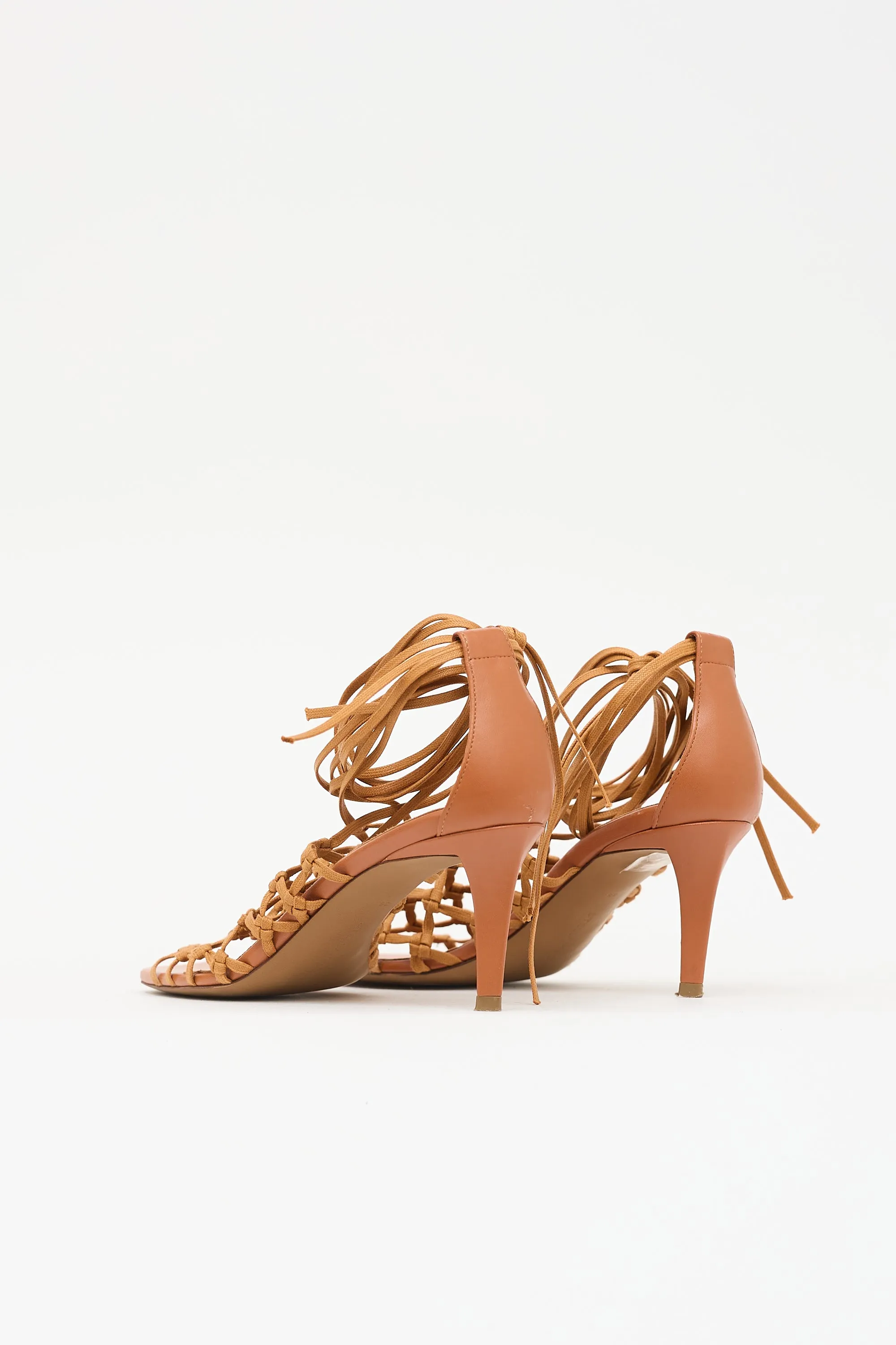 Faux Leather Woven Sandal sold by VSP Consignment product image thumbnail 4