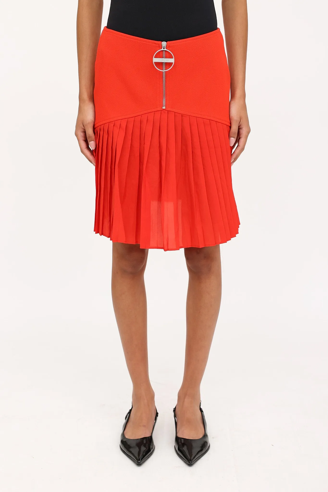 Pleated Mini Skirt sold by VSP Consignment