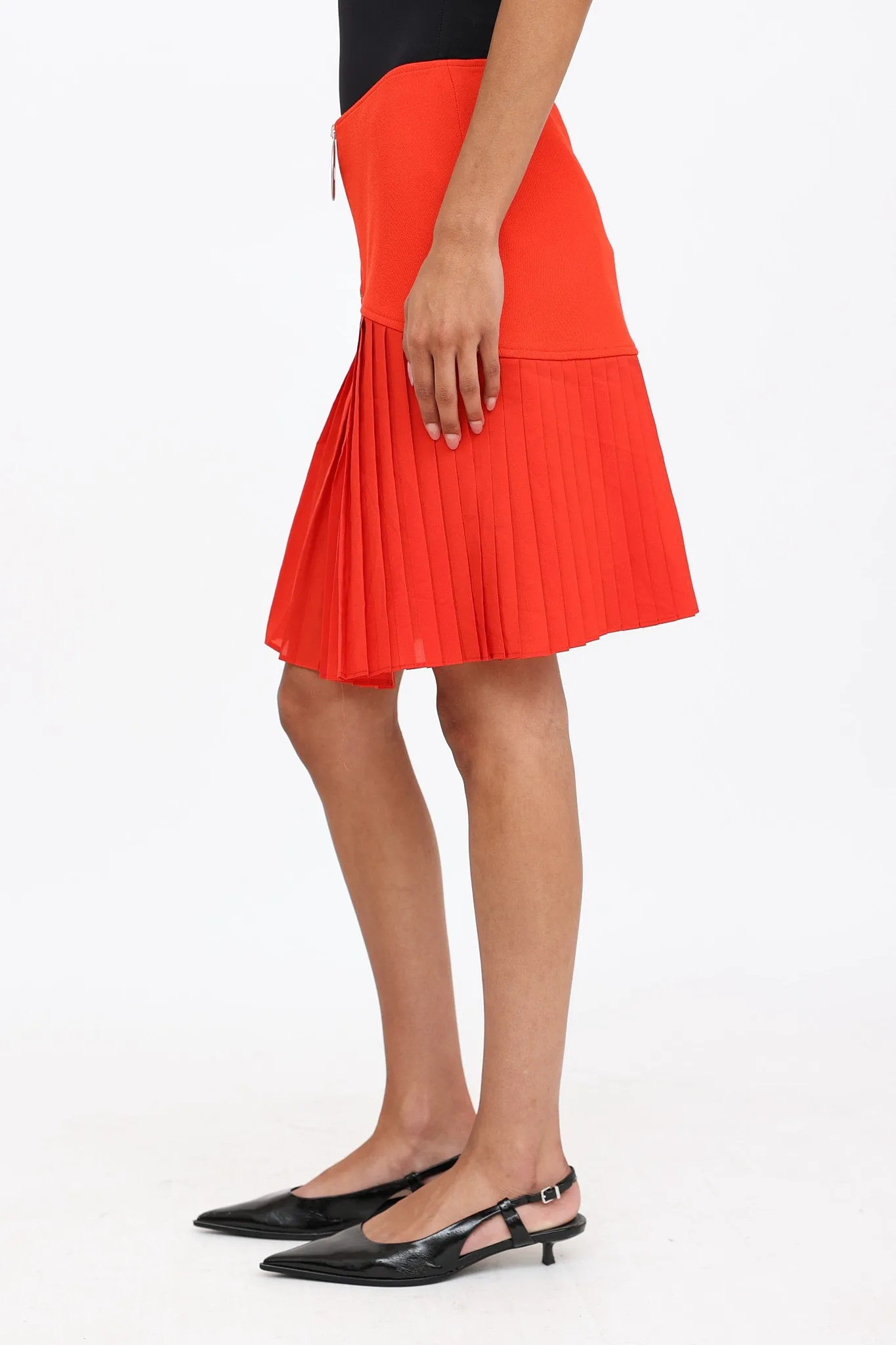 Pleated Mini Skirt sold by VSP Consignment product image thumbnail 3