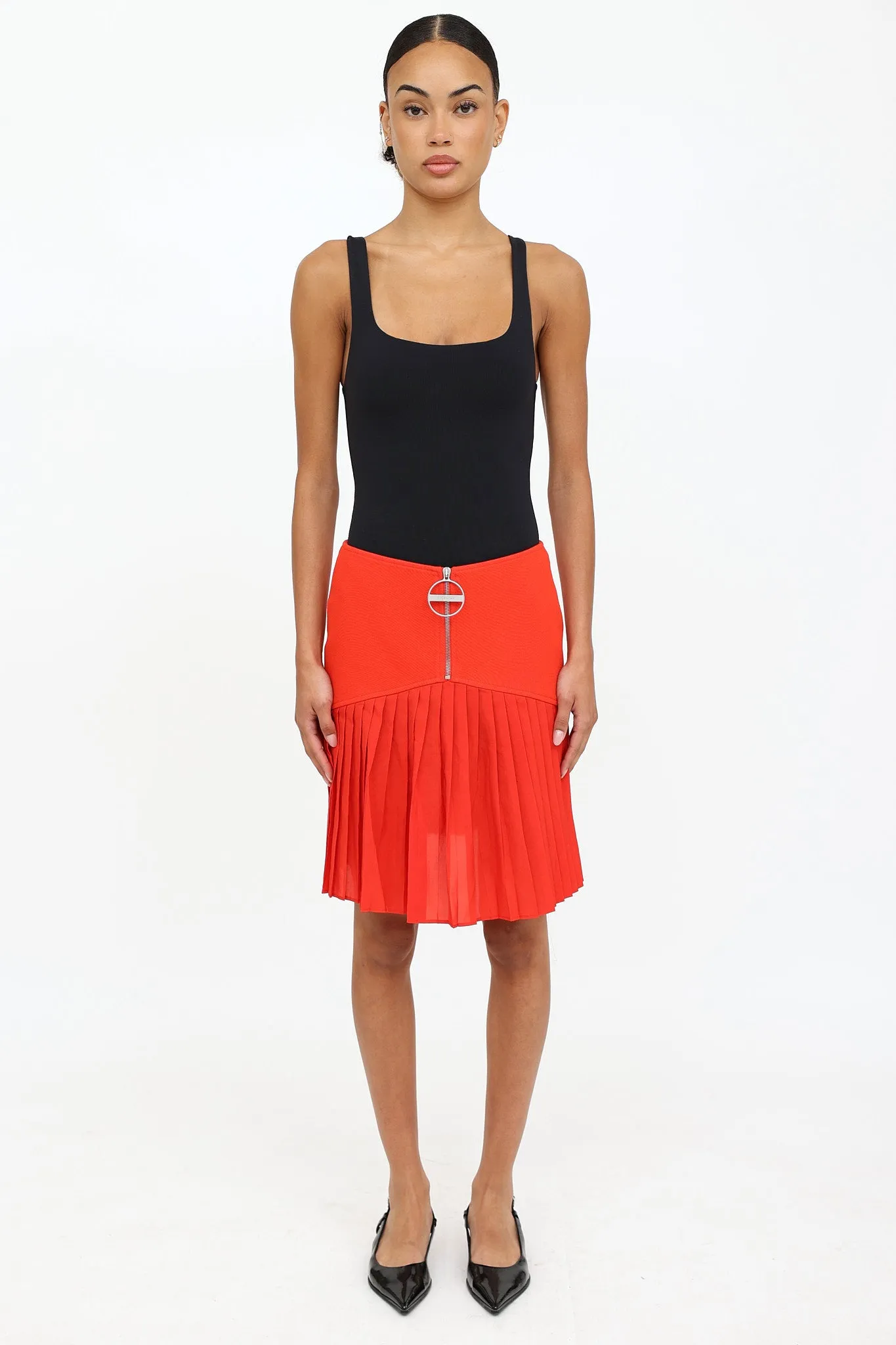 Pleated Mini Skirt sold by VSP Consignment product image thumbnail 2