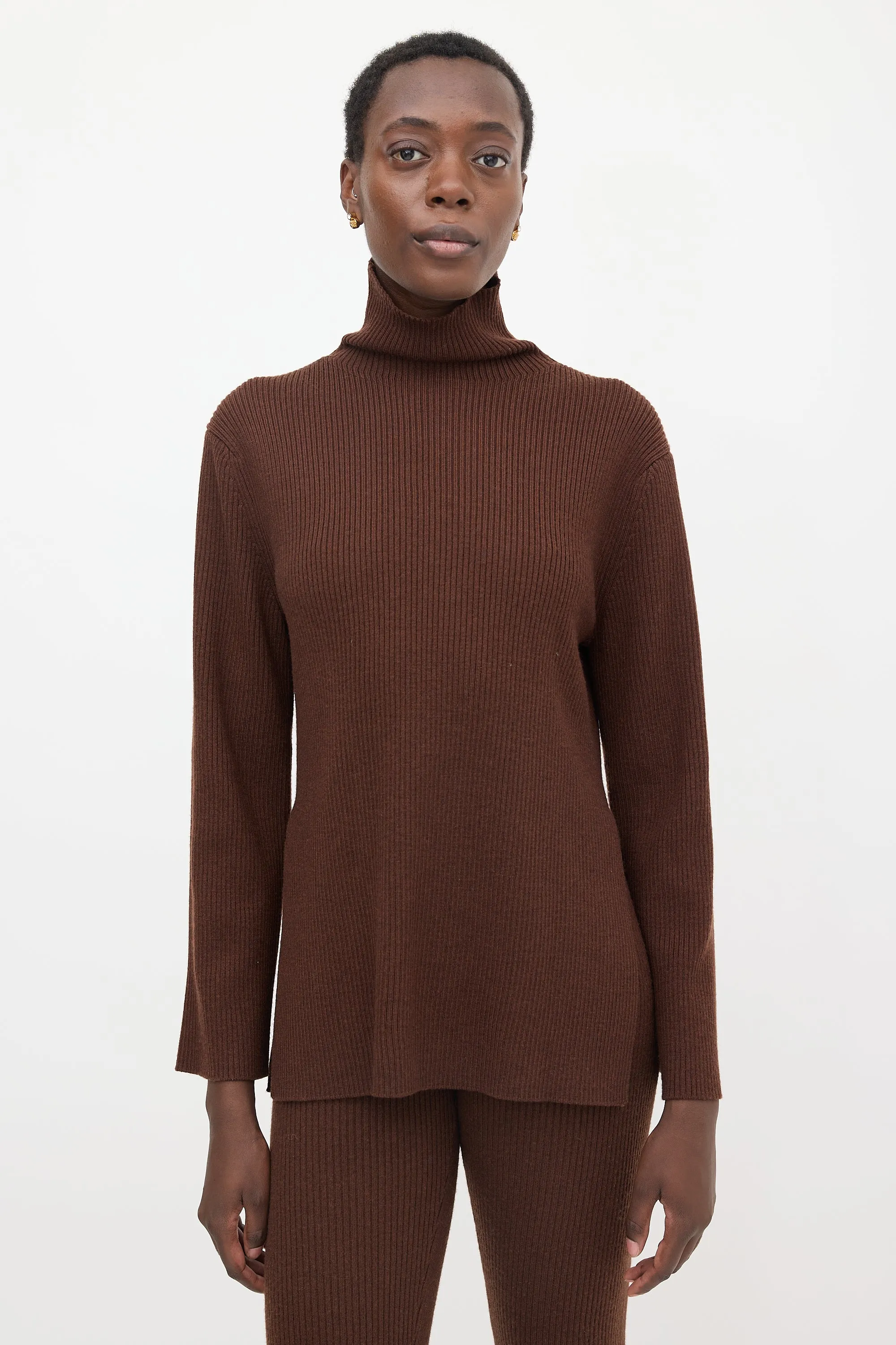 Merino Wool Rib Knit Set sold by VSP Consignment product image thumbnail 2