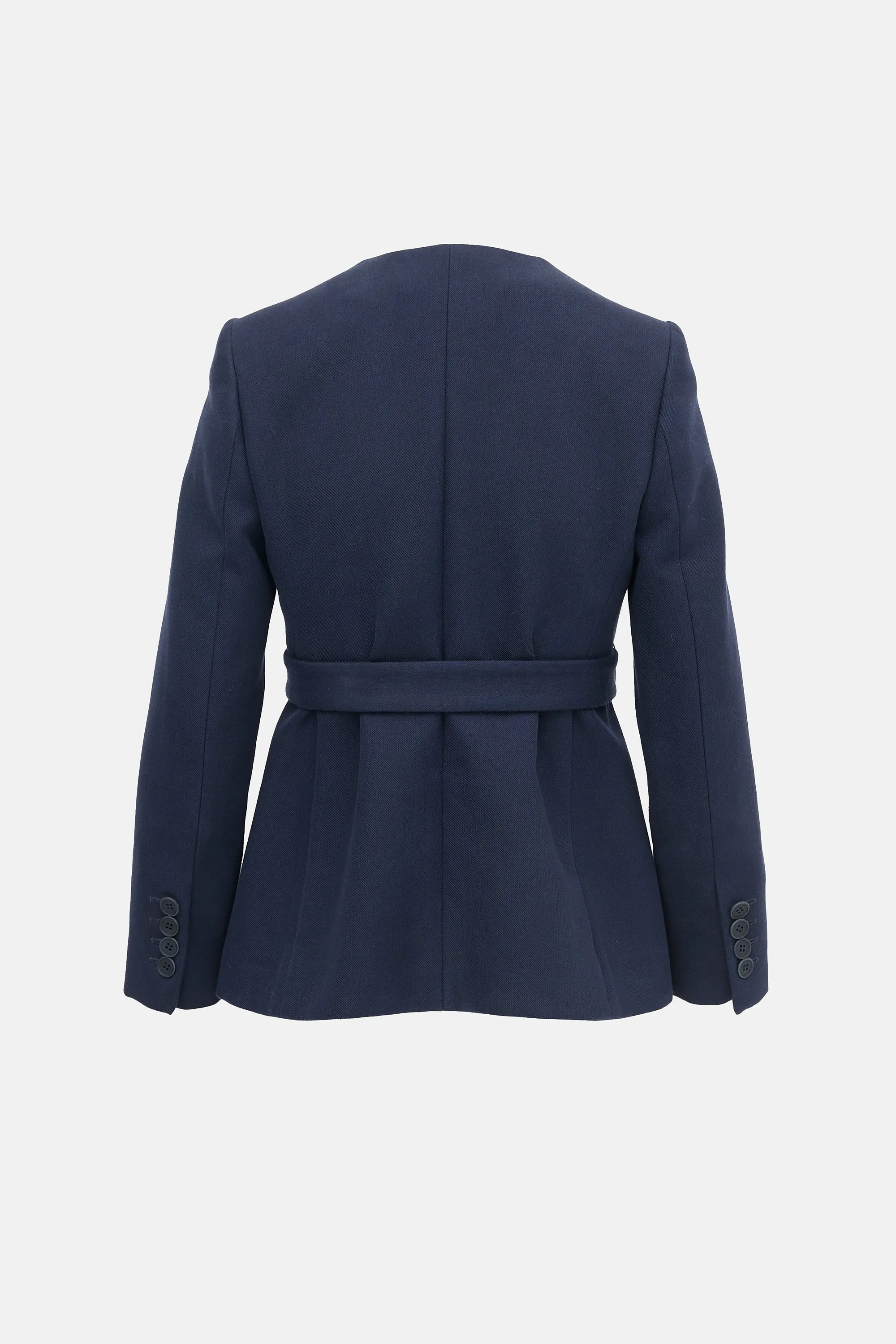 Twill Belted Jacket sold by VSP Consignment product image thumbnail 2
